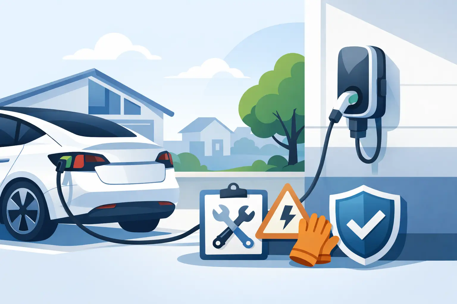 EV Charger Installation at Home Costs and Safety