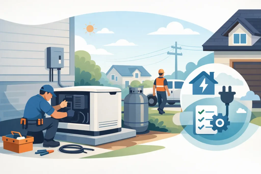 Whole House Generator Installation What to Expect